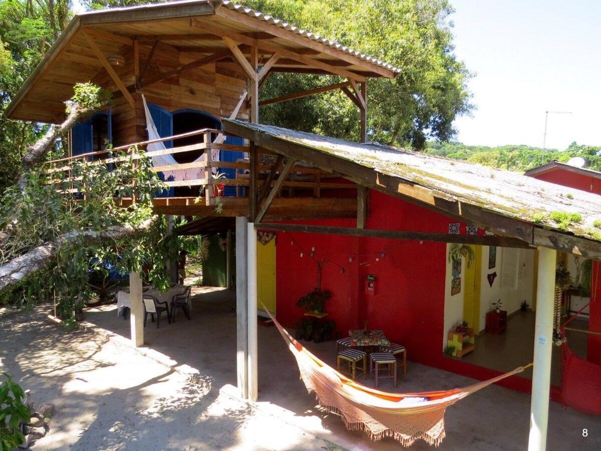 Casa Estilosa E Rustica Com Vista Para O Por Do Sol Da Ilha Do Mel! Dış mekan fotoğraf